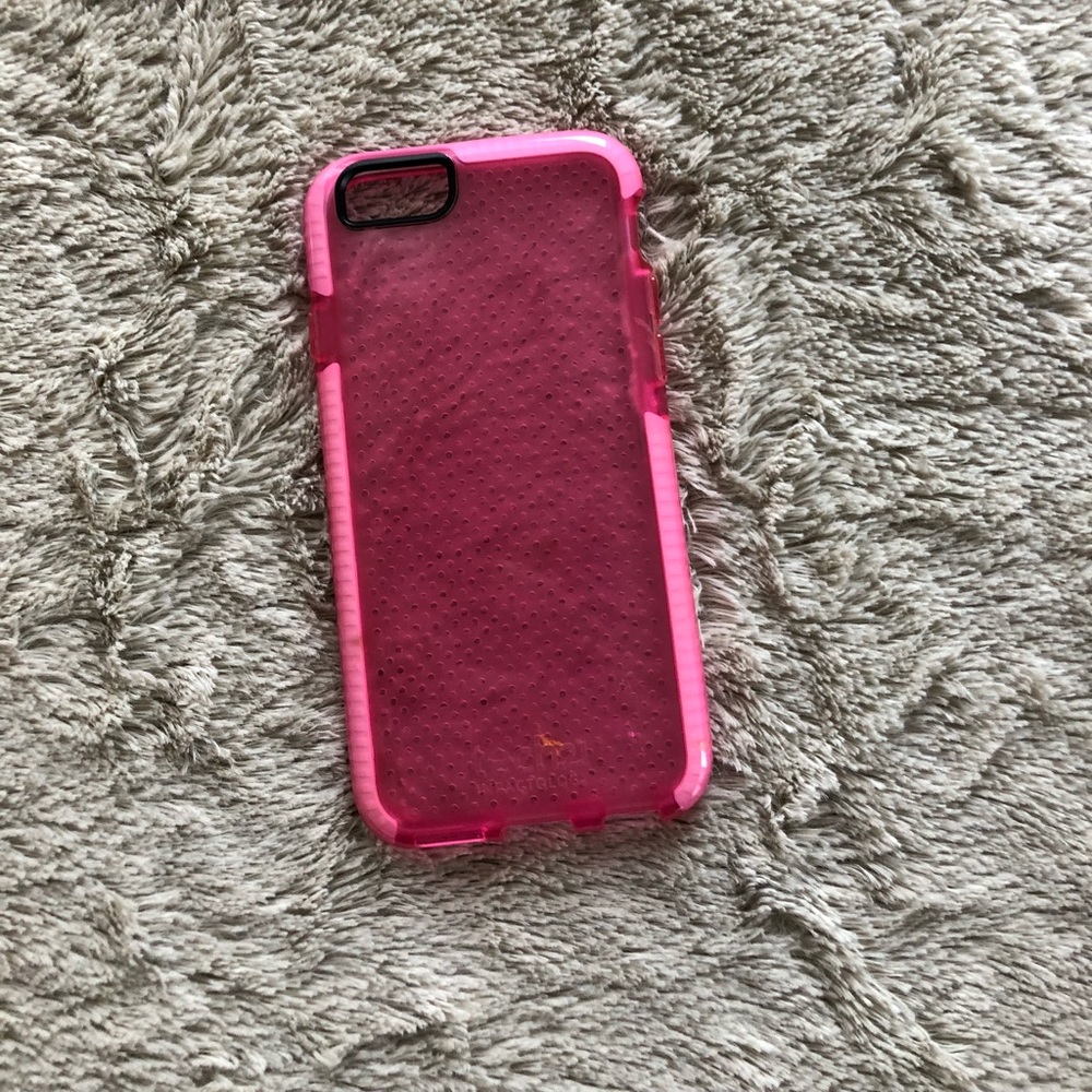 Tech 12 Pink clear iPhone 6 case